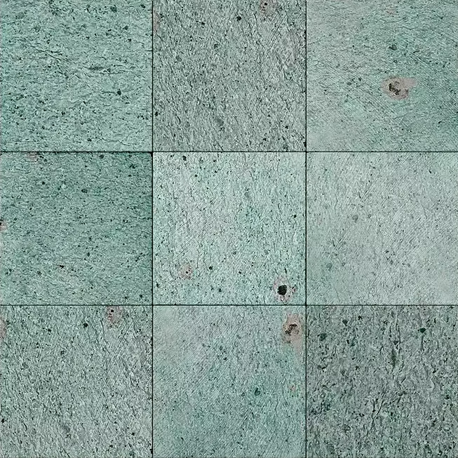 HIJAU INDONESIA - PASTILHA - 10 X 10 - NATURAL